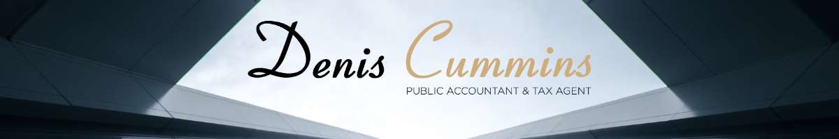 Denis Cummins Public Accountants Banner