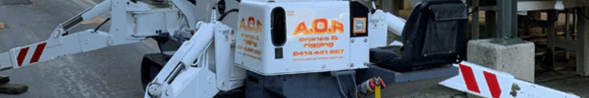 AOR Cranes & Rigging Banner