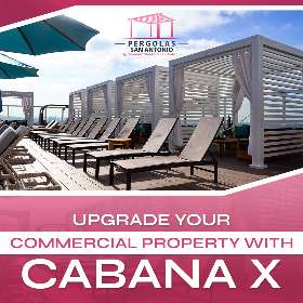 Upgrade your property with cabana x ┃Pergolas of San Antonio