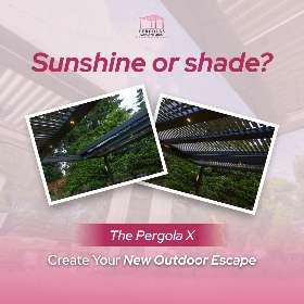 Upgrade your outdoor living with the Pergola X ┃ Pergolas San Antonio