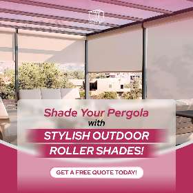 Enjoy a comfortable and relaxed time under your pergola┃Pergolas San Antonio