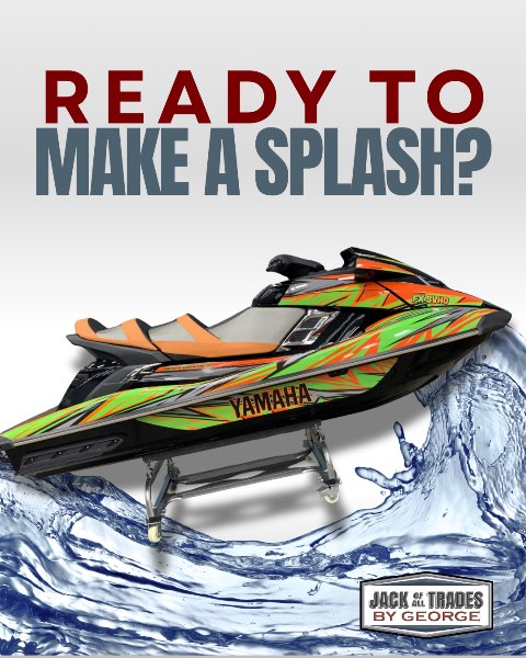 Custom Watercraft Graphics to Get Ready for the Season