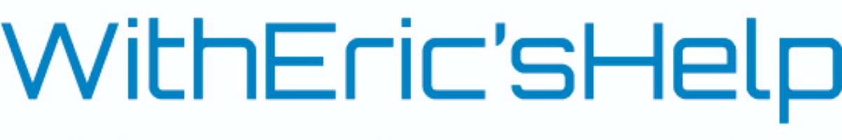 WithEric'sHelp - Adelaide Marketing Consultant Banner