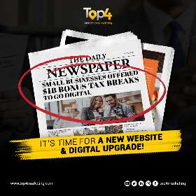 It's Time for a New Website & Digital Upgrade! | Top4 Marketing