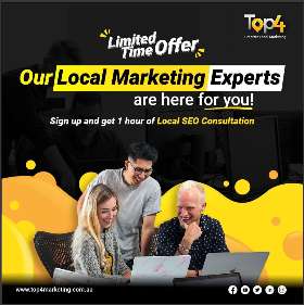 Our local Marketing Experts are here for you! | Top4 Marketing