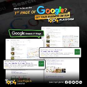 Get to the first page of Google with our exclusive platform! - Top4 Marketing