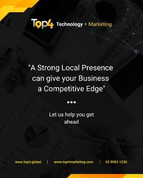Kehadiran lokal yang kuat dapat memberimu keunggulan kompetitif yang kamu butuhkan untuk maju | Top4 Marketing
