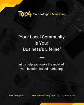 Don't underestimate the power of your local community! | Top4 Marketing
