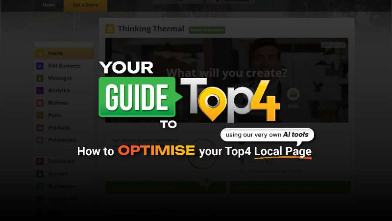 Optimising Top4 local page using AI
