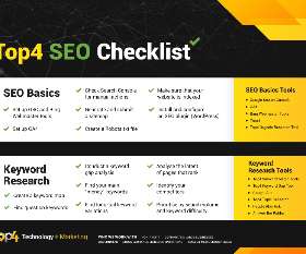 Are you confident your website is SEO-optimised? Swipe through our comprehensive SEO checklist and see how many boxes you can tick off! How does your site measure up? | Top4 Marketing