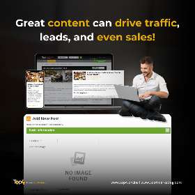 Konten yang bagus dapat meningkatkan lalu lintas online | Top4 Marketing