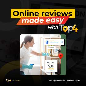 Don't let negative reviews harm your business. | Top4 Marketing