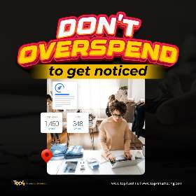 Jangan menghabiskan banyak uang untuk mencoba menjangkau lebih banyak pelanggan. | Top4 Marketing