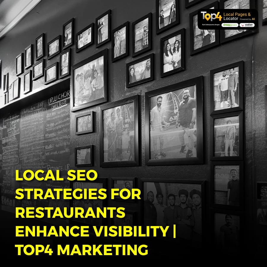 Local SEO Strategies for Restaurants Enhance Visibility | Top4 Marketing