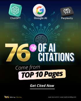 76% of AI citations come from TOP 10 ranking pages - are you there?