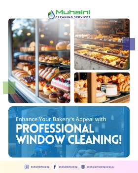 Commercial Window Cleaning for Bakery