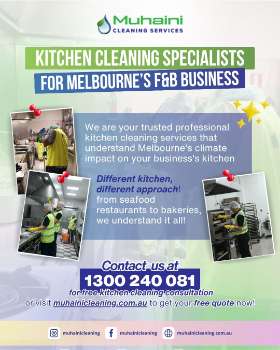 Kitchen cleaning specialists for melbourne F&B Business