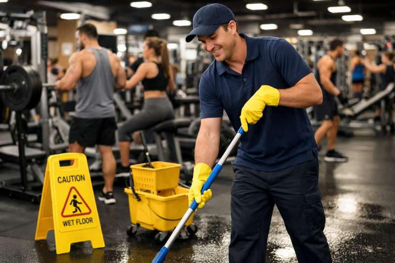 Cleaning Pro Tips: How to Keep Gyms Clean During Peak Hours