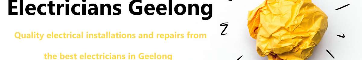 Electricians Geelong Banner