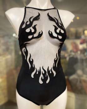 Fire Pattern Lingerie ┃ Althea's Fine Lingerie