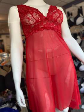 Red Pajamas ┃ Althea's Fine Lingerie