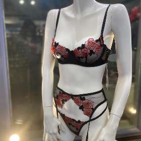 Flower Pattern Lingerie ┃ Althea's Fine Lingerie
