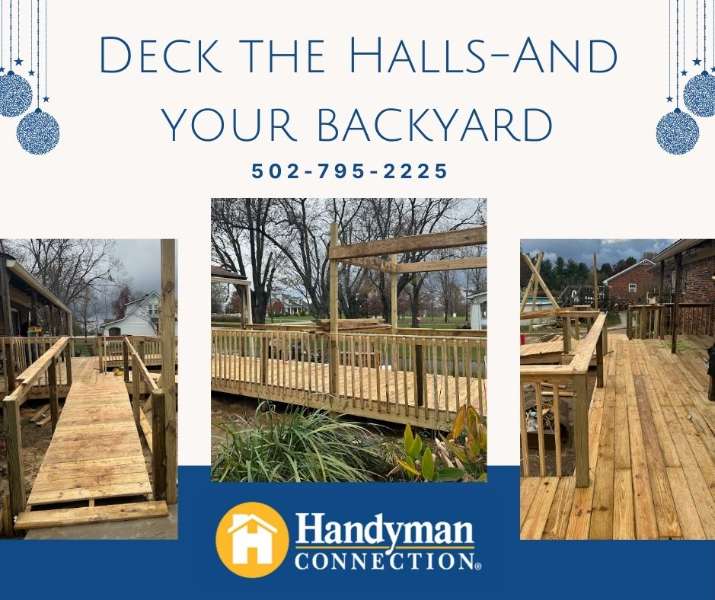 Deck the Halls—and Your Backyard—with Handyman Connection!