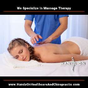 Massage therapy relaxes muscle tissue, which reduces painful contractions and spasms. | Hands - On Health Care and Chiropractic