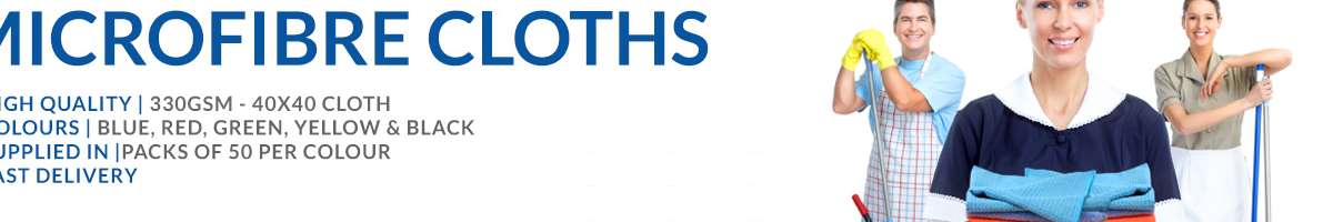 Microfibre Cloths Banner
