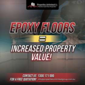 epoxy floors=increased property value!