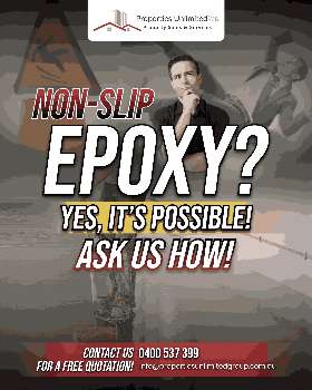 non slip epoxy?