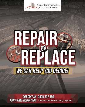 Repair or replace? we can help you decide!