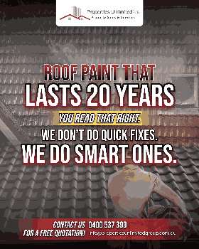 roof paint that lasts 20 years!