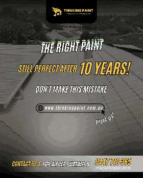 the right paint still perfect after 10 years