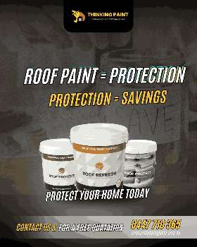 roof paint=protection