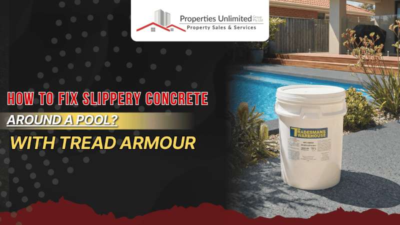 How to Fix Slippery Concrete Around a Pool?