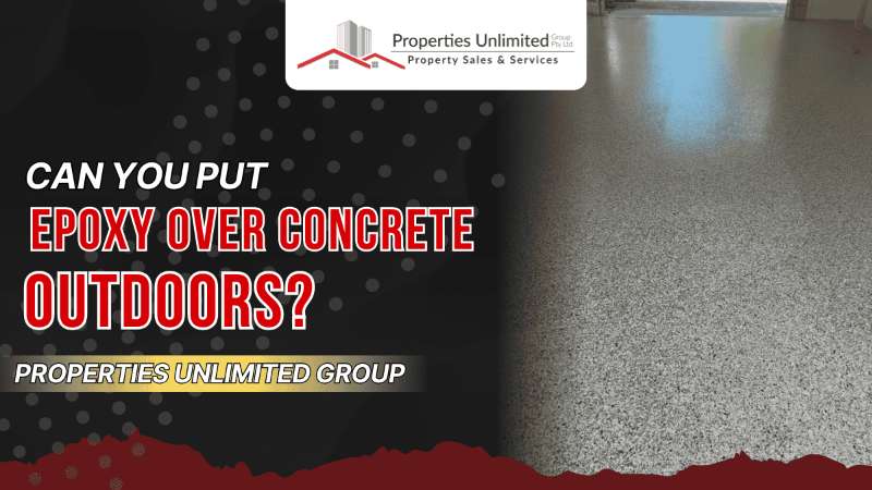 Can You Put Epoxy Over Concrete Outdoors?