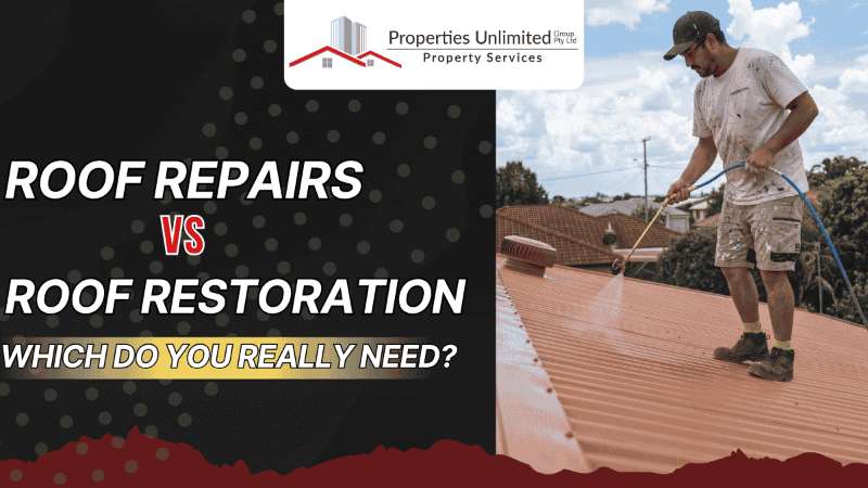Roof Repairs vs Roof Restoration: Which One Do You Actually Need?