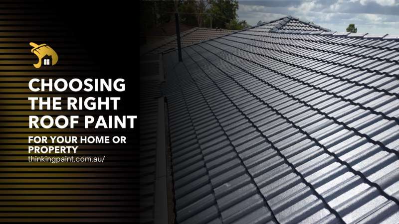 How to Choose the Right Roof Paint for Your Home or Property