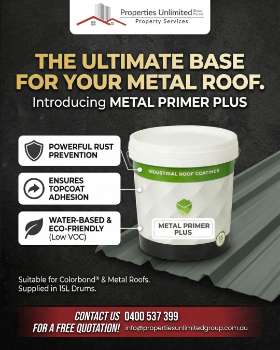 The Ultimate Base for your metal roof