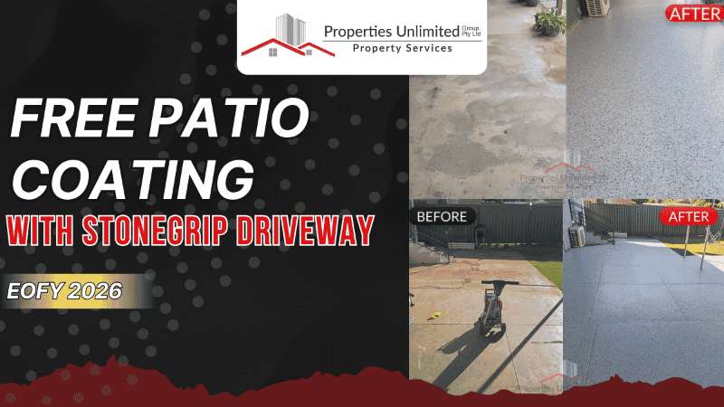 Free Patio Coating With Your Driveway | EOFY 2026