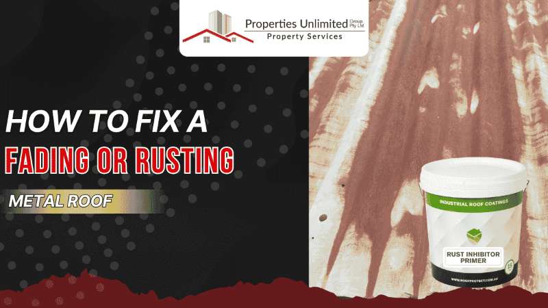 Metal Roof Rust Repair: How to Fix a Fading or Rusting Metal Roof