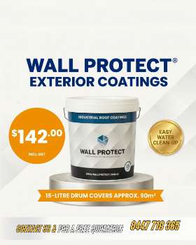 Wall Protect - roof membrane qld