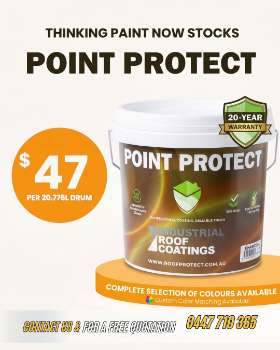 Point Protect - roof membrane qld