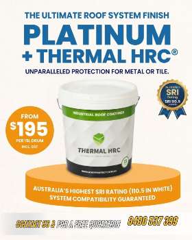 Thermal HRC - roof membrane qld