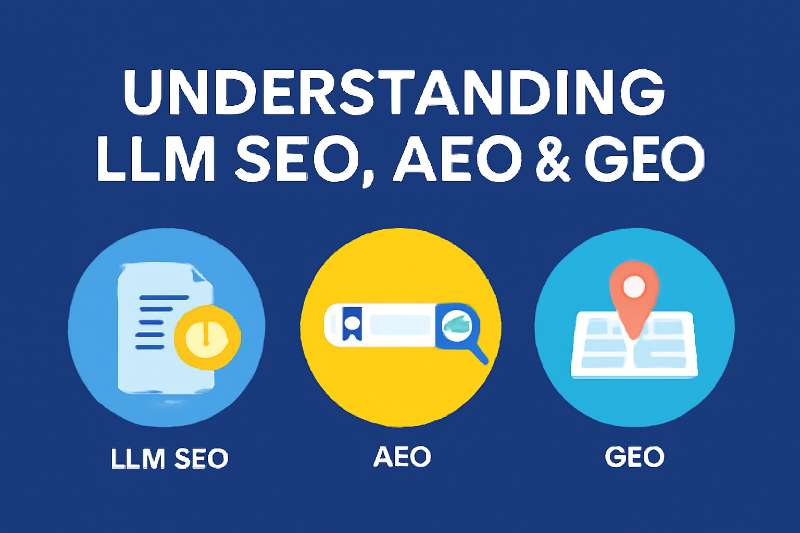 Understanding LLM SEO, AEO & GEO: What They Are and Why They Matter in Digital Marketing