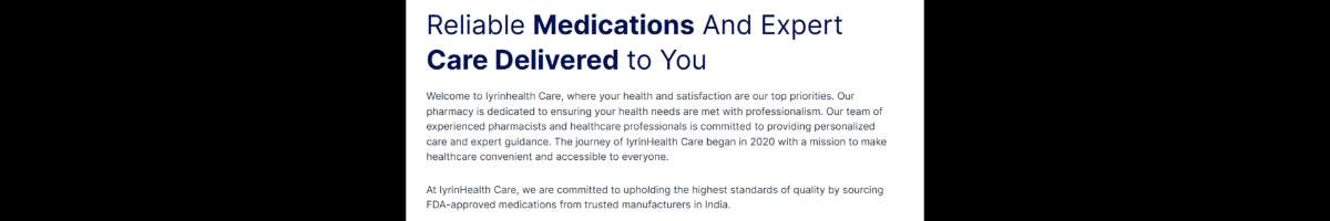 Iyrinhealth Care Banner