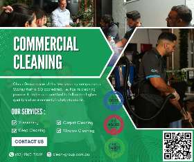 Searching for top-quality commercial cleaning services? Clean Group has you covered!