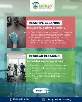 Top Commercial Cleaning in Sydney: Stop fighting fires with reactive cleaning!