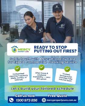 Top Commercial Cleaning in Sydney: Stop fighting fires with reactive cleaning!